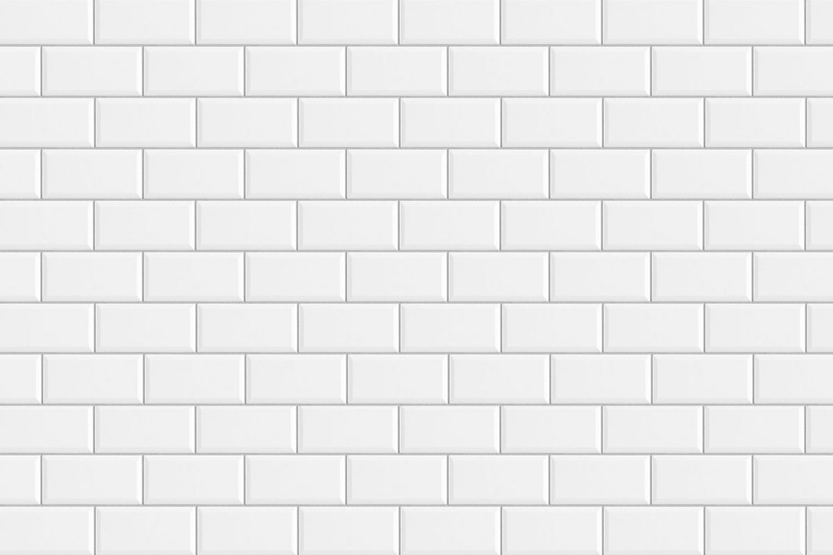 Badrückwand Fliesenoptik