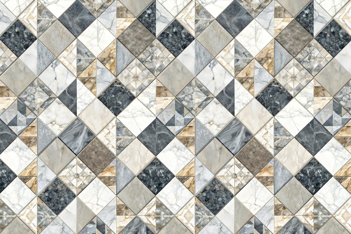 Waschbeckenrückwand Fliesenoptik