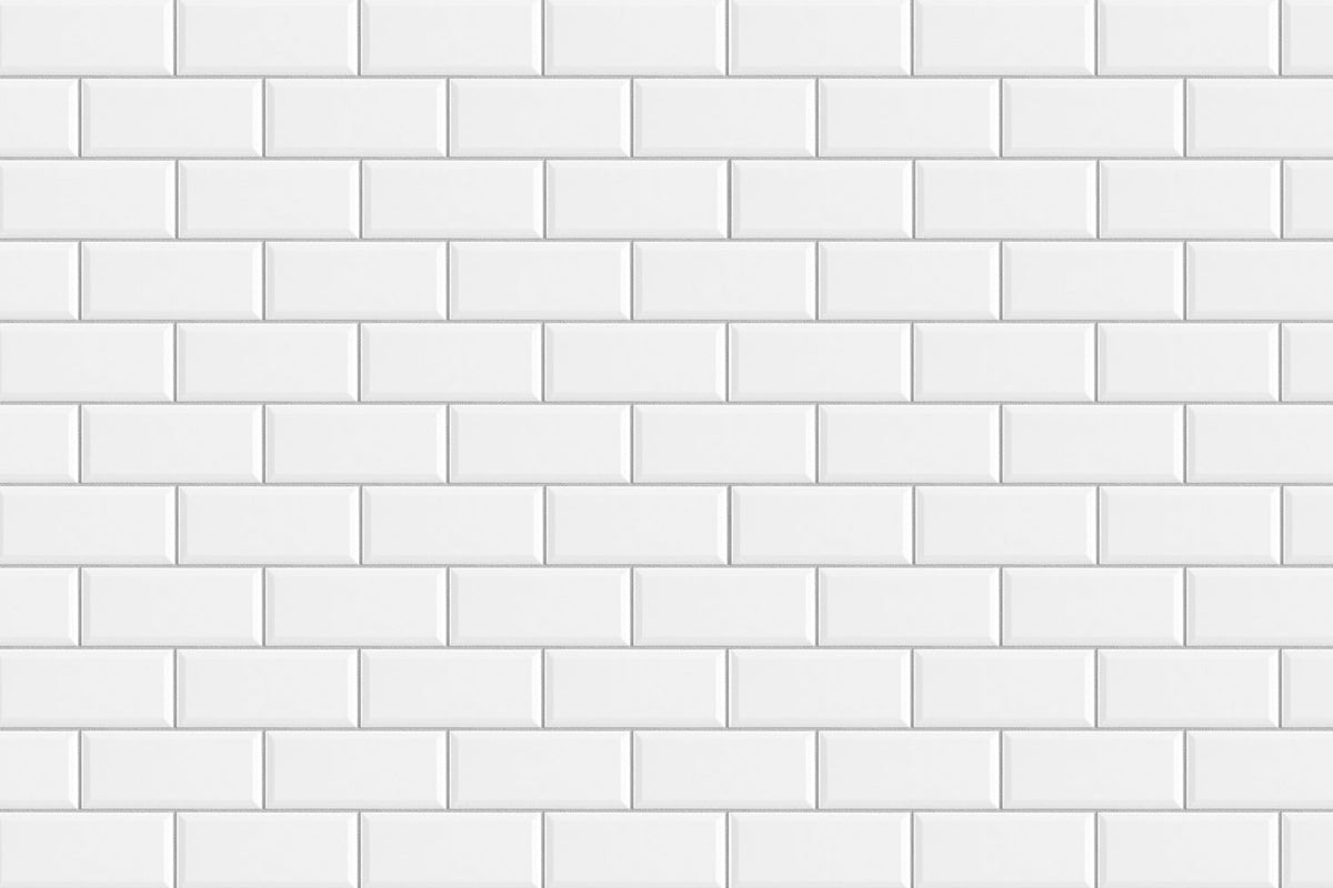 Badrückwand Fliesenoptik