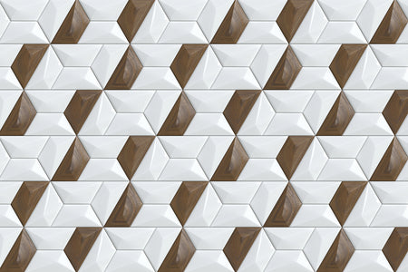 Waschbeckenrückwand Fliesenoptik