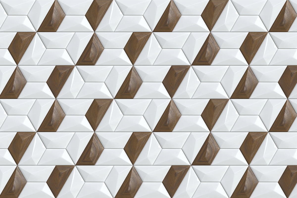 Badrückwand Fliesenoptik