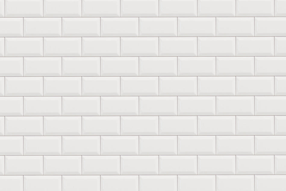Badrückwand Fliesenoptik