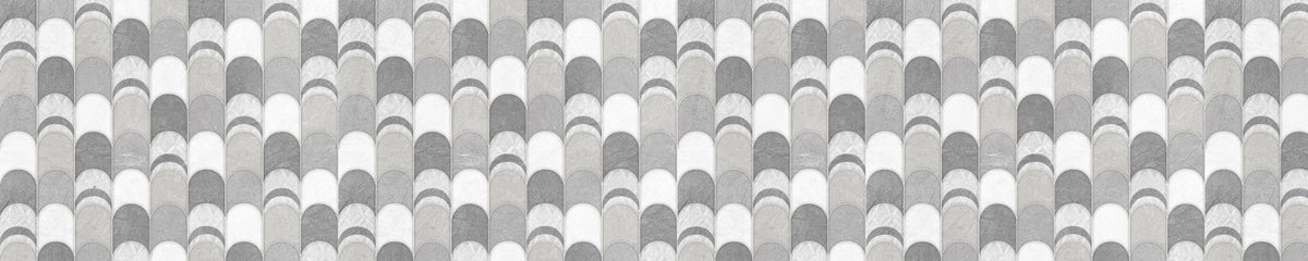 Badrückwand Fliesenoptik