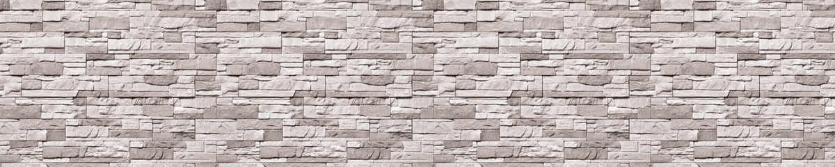 Waschbeckenrückwand Steinoptik