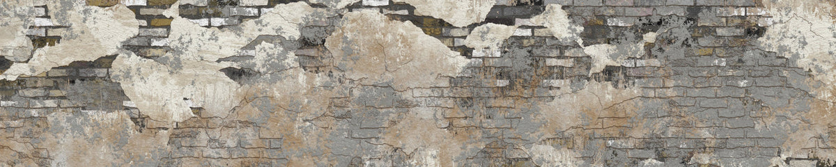 Badrückwand Steinoptik