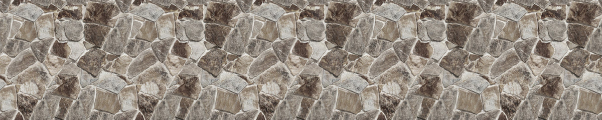 Badrückwand Steinoptik