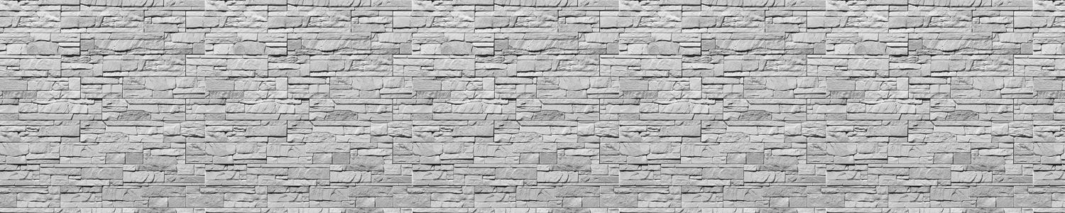 Badrückwand Steinoptik