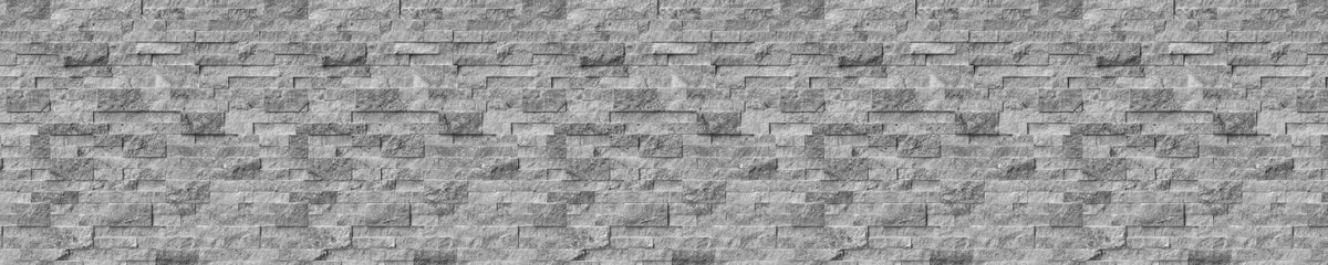 Badrückwand Steinoptik