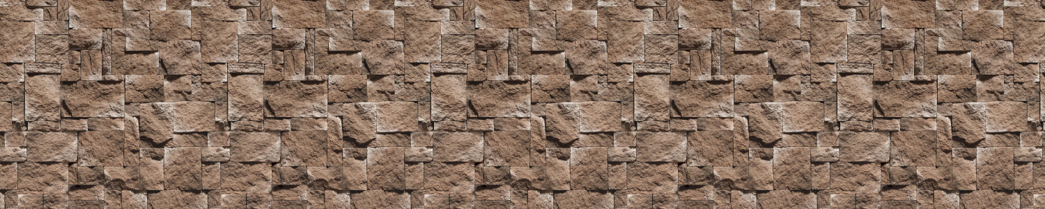 Badrückwand Steinoptik
