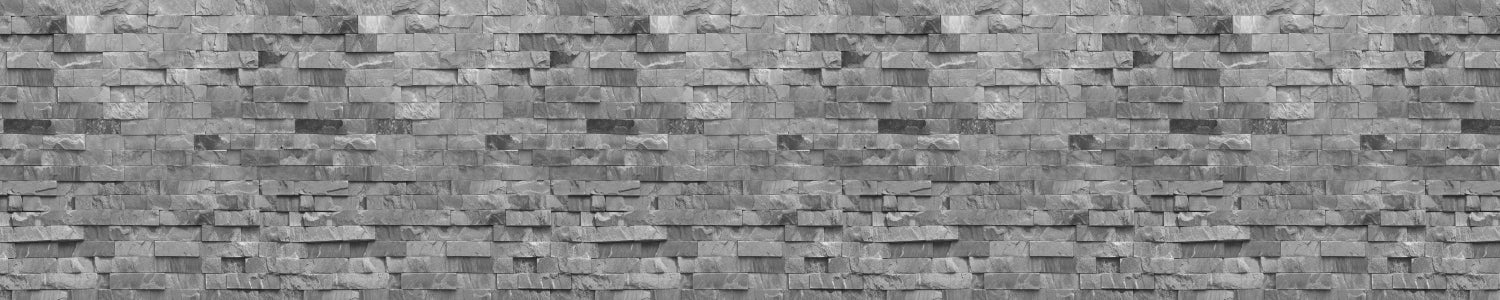 Waschbeckenrückwand Steinoptik