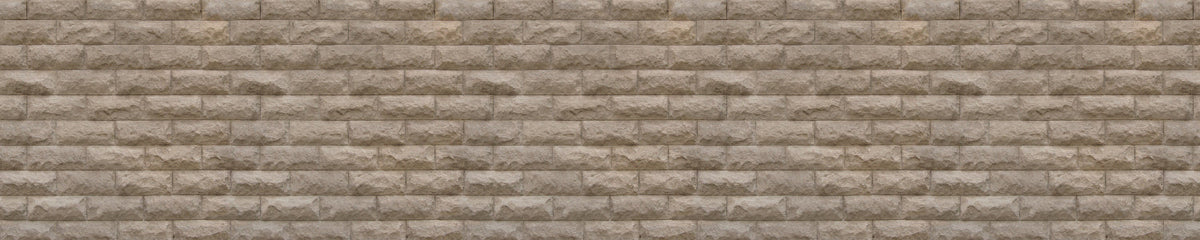 Badrückwand Steinoptik