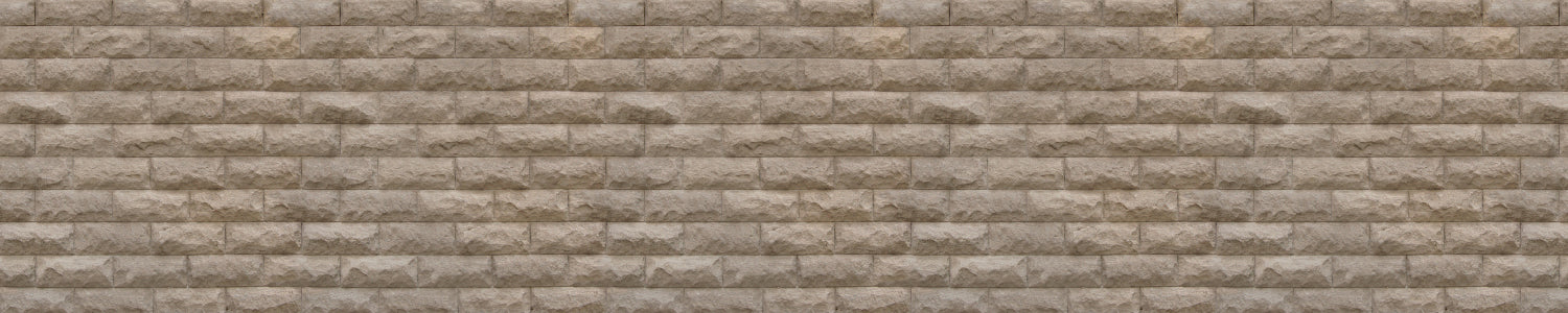 Badrückwand Steinoptik