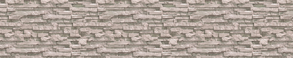 Waschbeckenrückwand Steinoptik