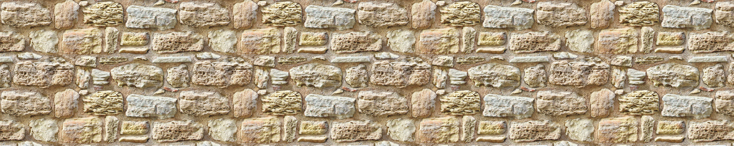 Badrückwand Steinoptik