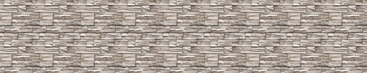 Waschbeckenrückwand Steinoptik