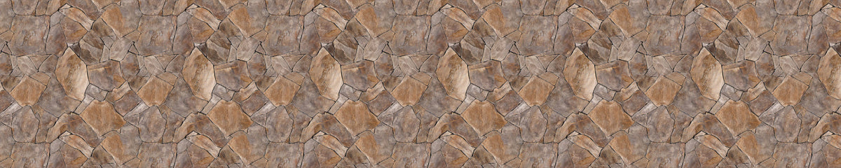 Badrückwand Steinoptik