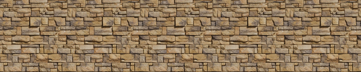 Waschbeckenrückwand Steinoptik