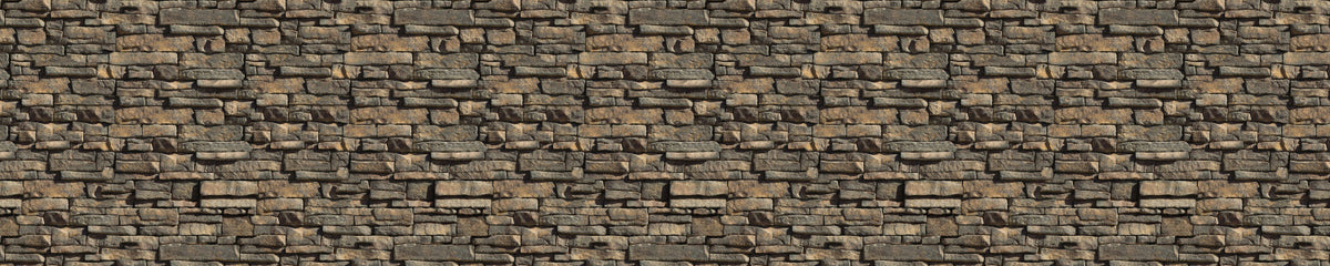 Badrückwand Steinoptik