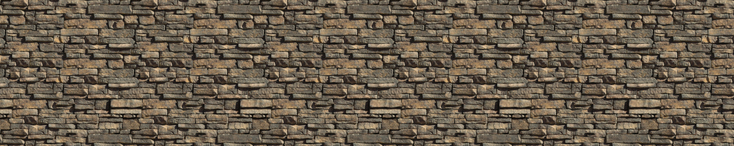 Badrückwand Steinoptik