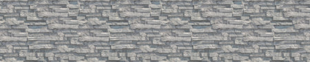 Badrückwand Steinoptik