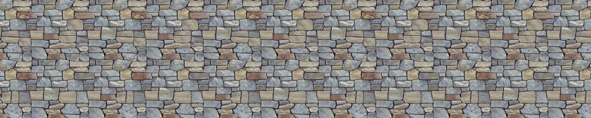 Badrückwand Steinoptik