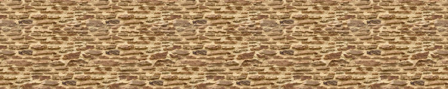 Badrückwand Steinoptik