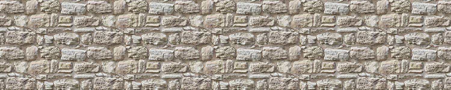 Badrückwand Steinoptik