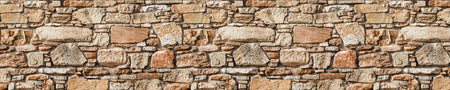 Badrückwand Steinoptik
