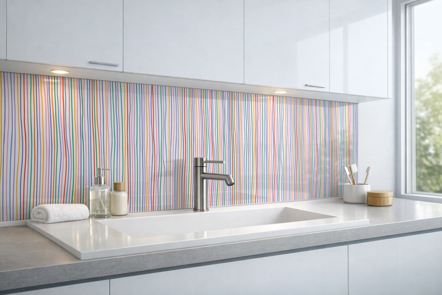 Waschbeckenrückwand Muster