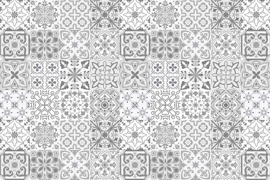 Badrückwand Patchwork
