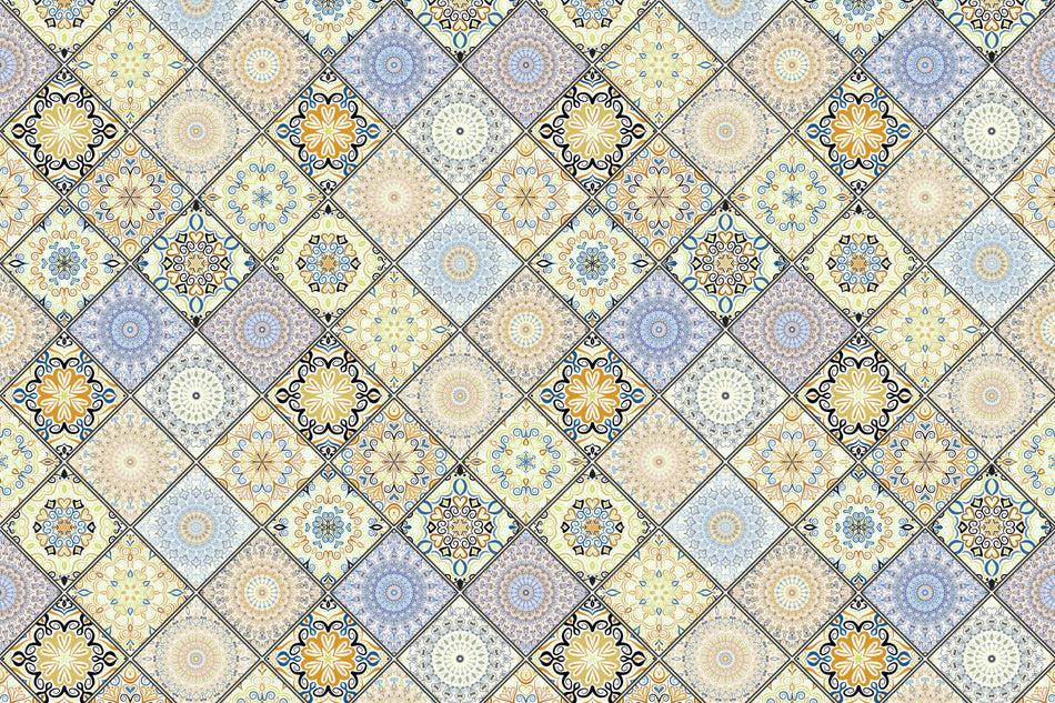 Badrückwand Patchwork