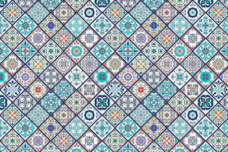 Badrückwand Patchwork
