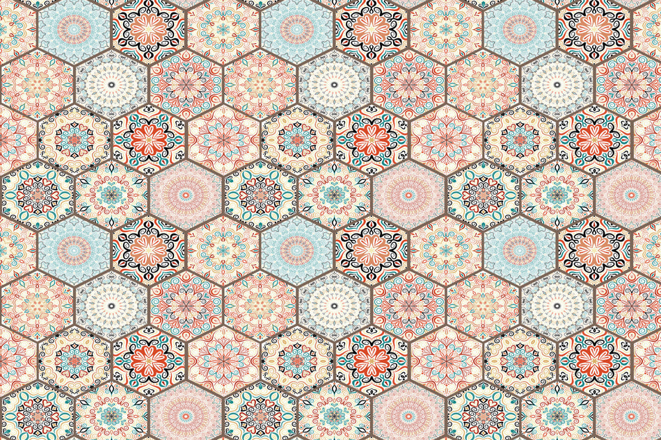 Badrückwand Patchwork