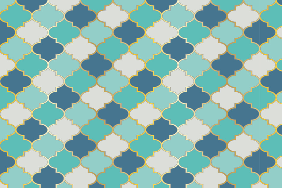 Badrückwand Patchwork