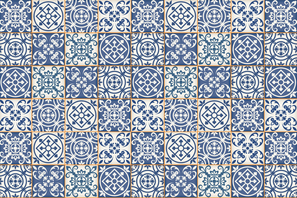 Badrückwand Patchwork