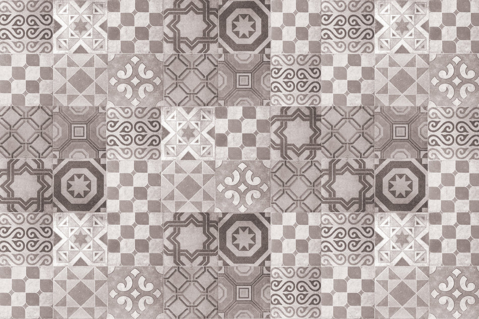 Badrückwand Patchwork