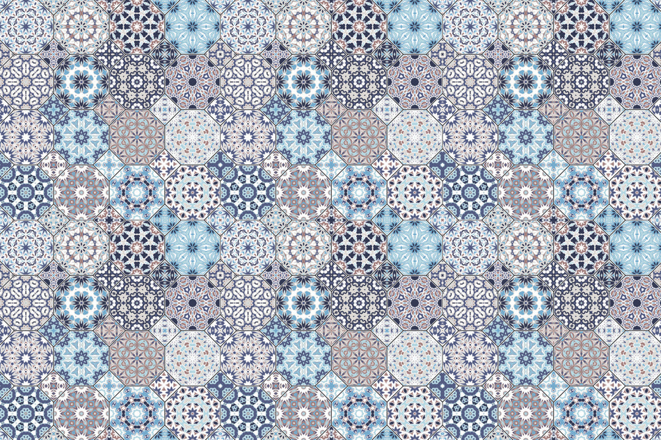 Waschbeckenrückwand Patchwork