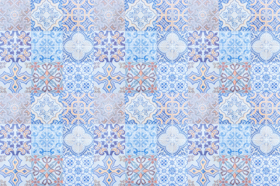 Waschbeckenrückwand Patchwork