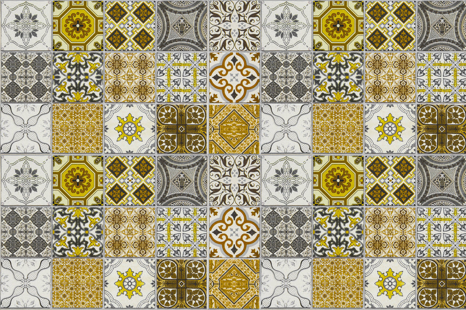 Badrückwand Patchwork