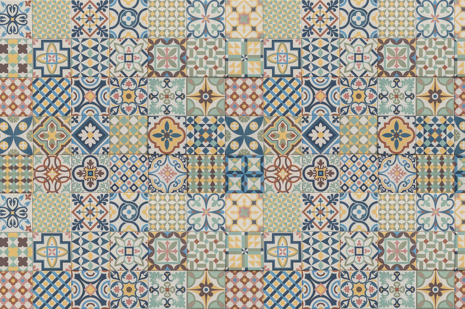 Badrückwand Patchwork
