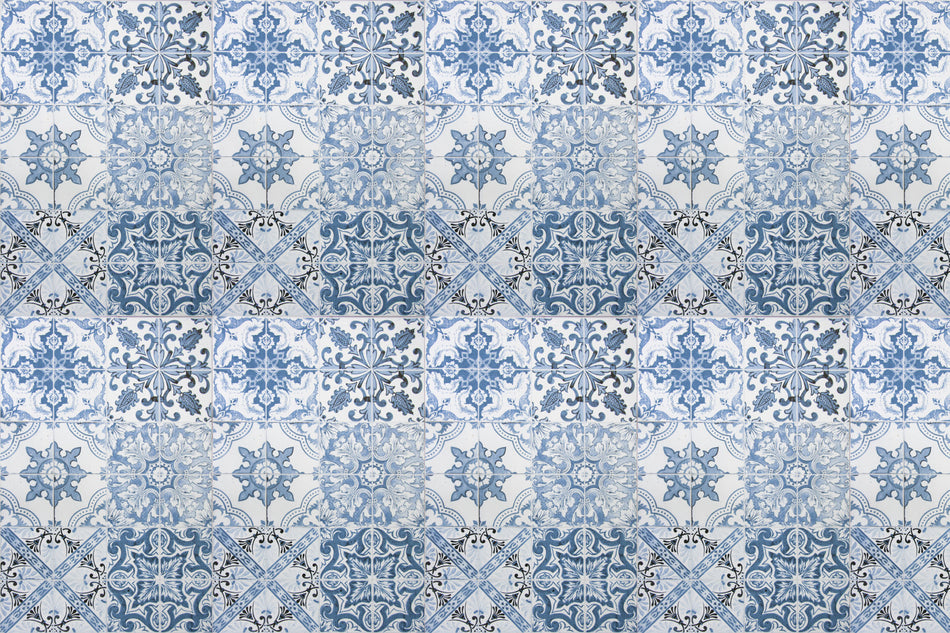 Badrückwand Patchwork