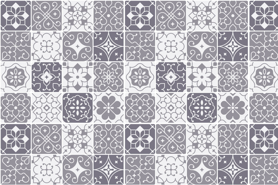 Badrückwand Patchwork