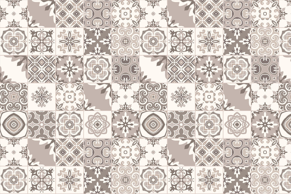 Badrückwand Patchwork