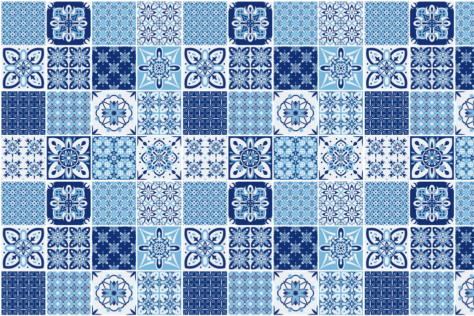 Badrückwand Patchwork