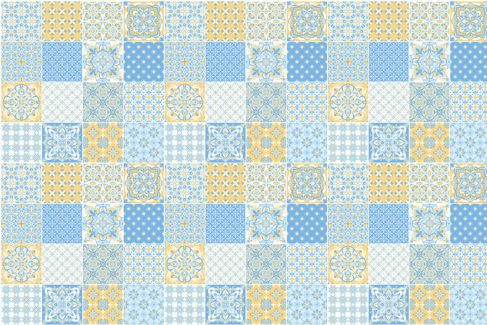 Badrückwand Patchwork