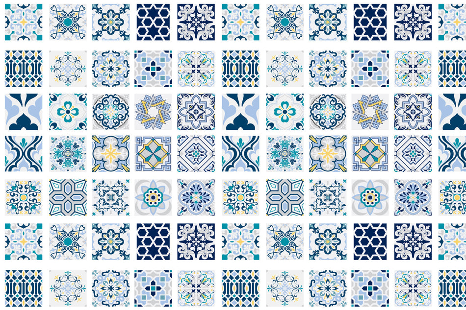 Badrückwand Patchwork