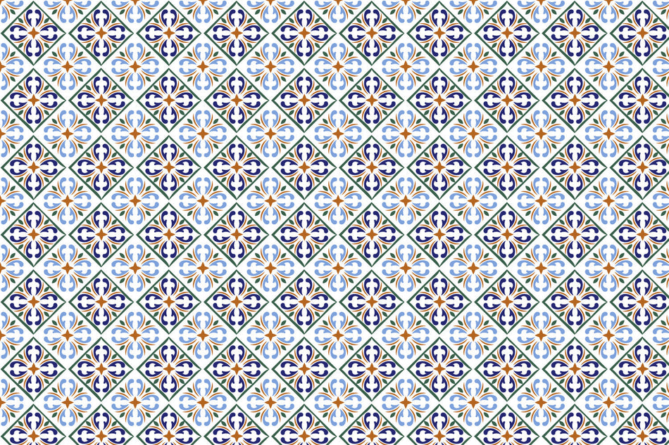 Badrückwand Patchwork