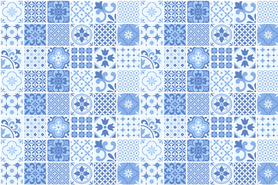 Badrückwand Patchwork