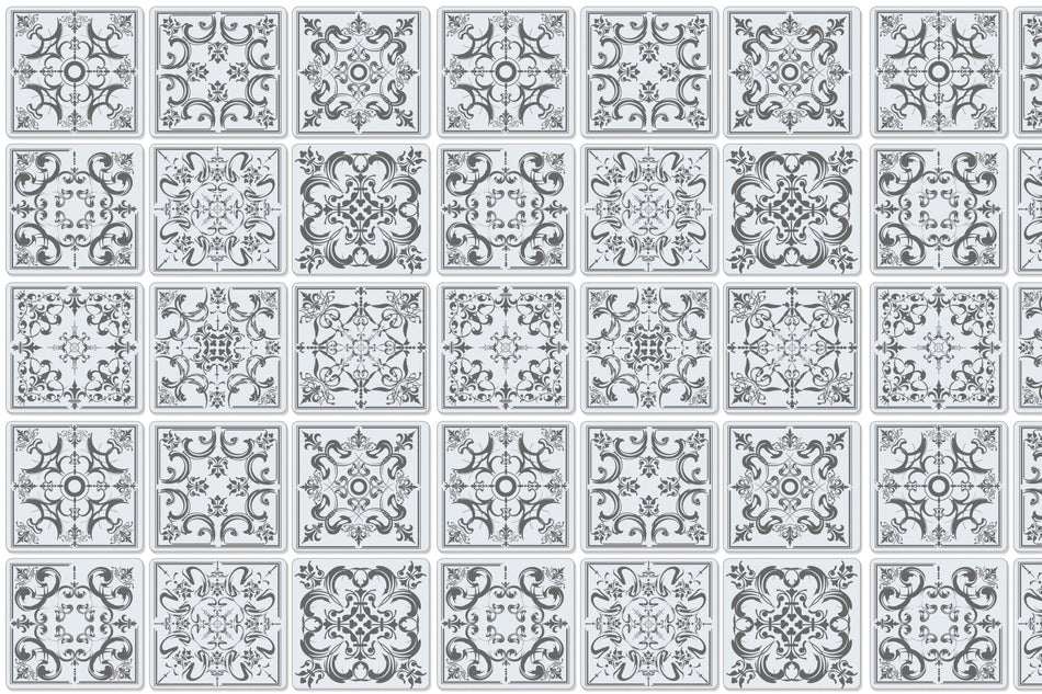 Badrückwand Patchwork