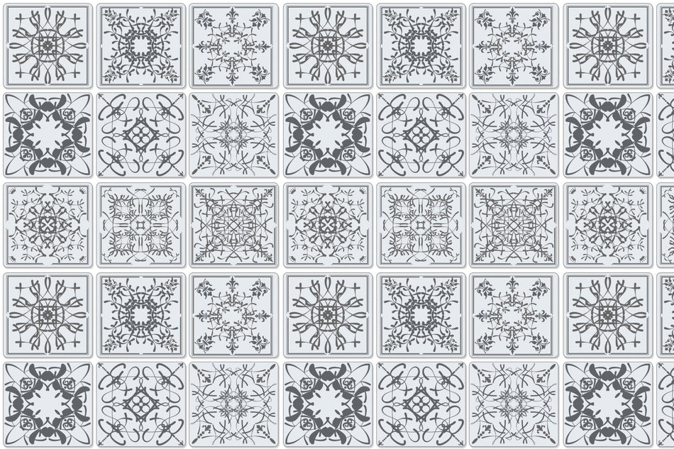 Badrückwand Patchwork